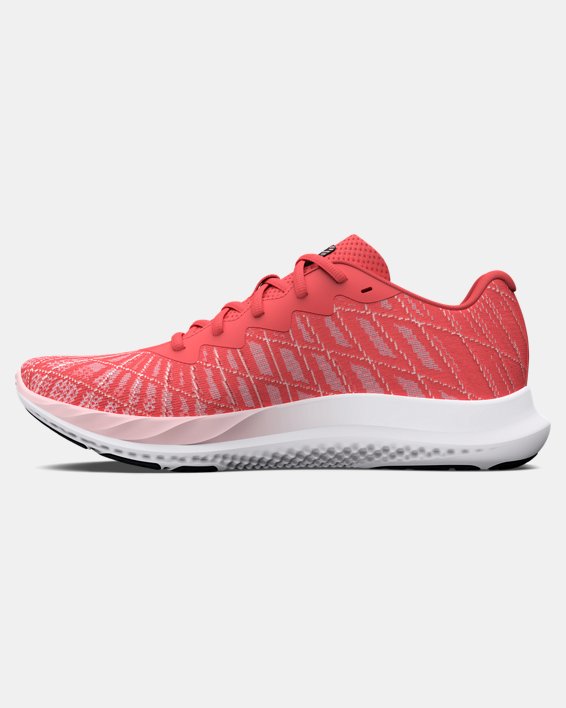 Women's UA Charged Breeze 2 Running Shoes in Red image number 1